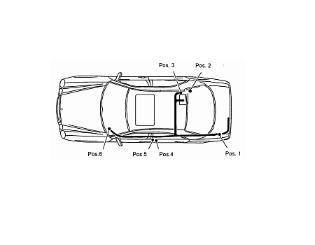 Электрика фаркопа Hak-System (13 pin) для Mercedes CLK-class 1997-2002 21040103 в 