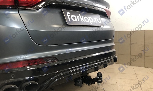 Установили фаркоп TowRus для Geely Tugella 2023 г.в.