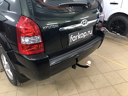 Установили фаркоп Трейлер для Hyundai Tucson 2004-2009 г.в.