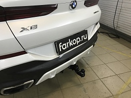 Установили фаркоп TowRus для BMW X6 (G06) 2019- г.в.