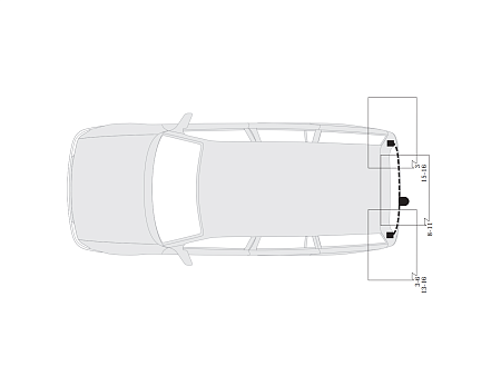 Электрика фаркопа Hak-System (13 pin) для Peugeot 307 2002-2005 26160500 в 