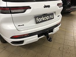 Установили фаркоп TowRus для Jeep Grand Cherokee 2021 г.в.