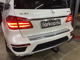 Установили фаркоп Steinhof для Mercedes GL-class 2006-2012 г.в.