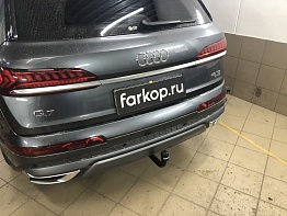 Установили фаркоп Steinhof для Audi Q7 2021 г.в.