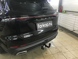 Установили фаркоп Oris для Chery Tiggo 9 2024 г.в.