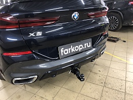 Установили фаркоп TowRus для BMW X6 2019 г.в.