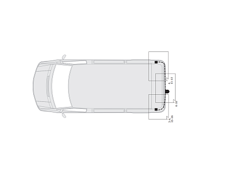 Электрика фаркопа Hak-System (7 pin) для Renault Kangoo 1998-2007 16500514 в 