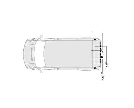 Электрика фаркопа Hak-System (13 pin) для Opel Vivaro 2001-2006 26500503 в 