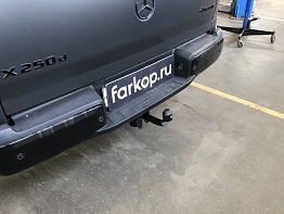 Установили фаркоп Galia для Mercedes X-class 2017 г.в.