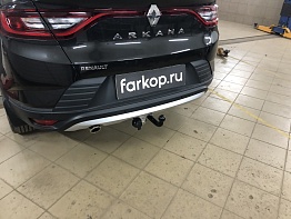 Установили фаркоп Лидер Плюс для Renault Arkana 2021 г.в.