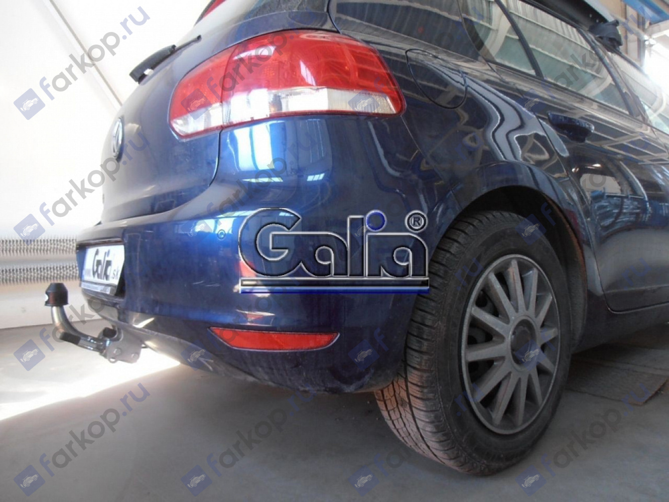 Фаркоп Galia для Volkswagen Golf 2008-2013 A038C в 