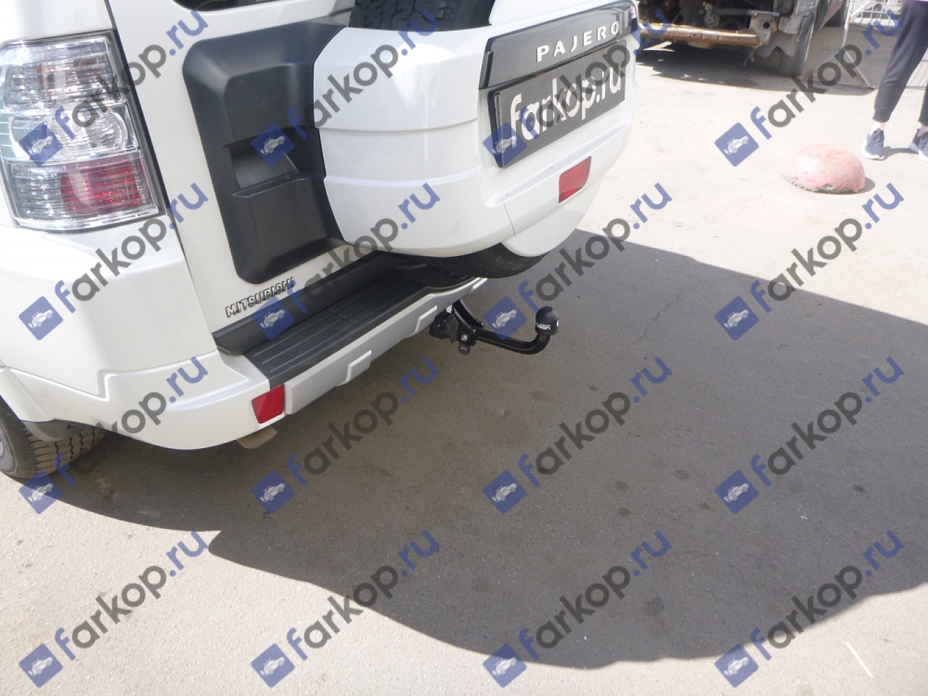 Фаркоп Aragon для Mitsubishi Pajero (5 дв) BK 2007- Арт. E4200EA E4200EA в 