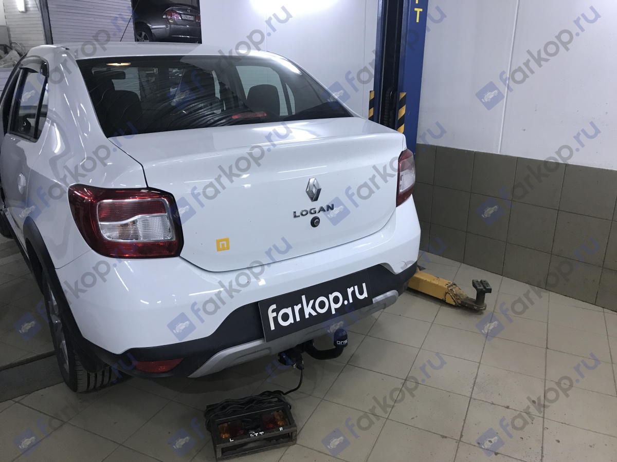 Фаркоп Oris для Renault Logan Stepway 2019-2024 купите в Санкт-Петербурге.  | Арт. 1433-AN