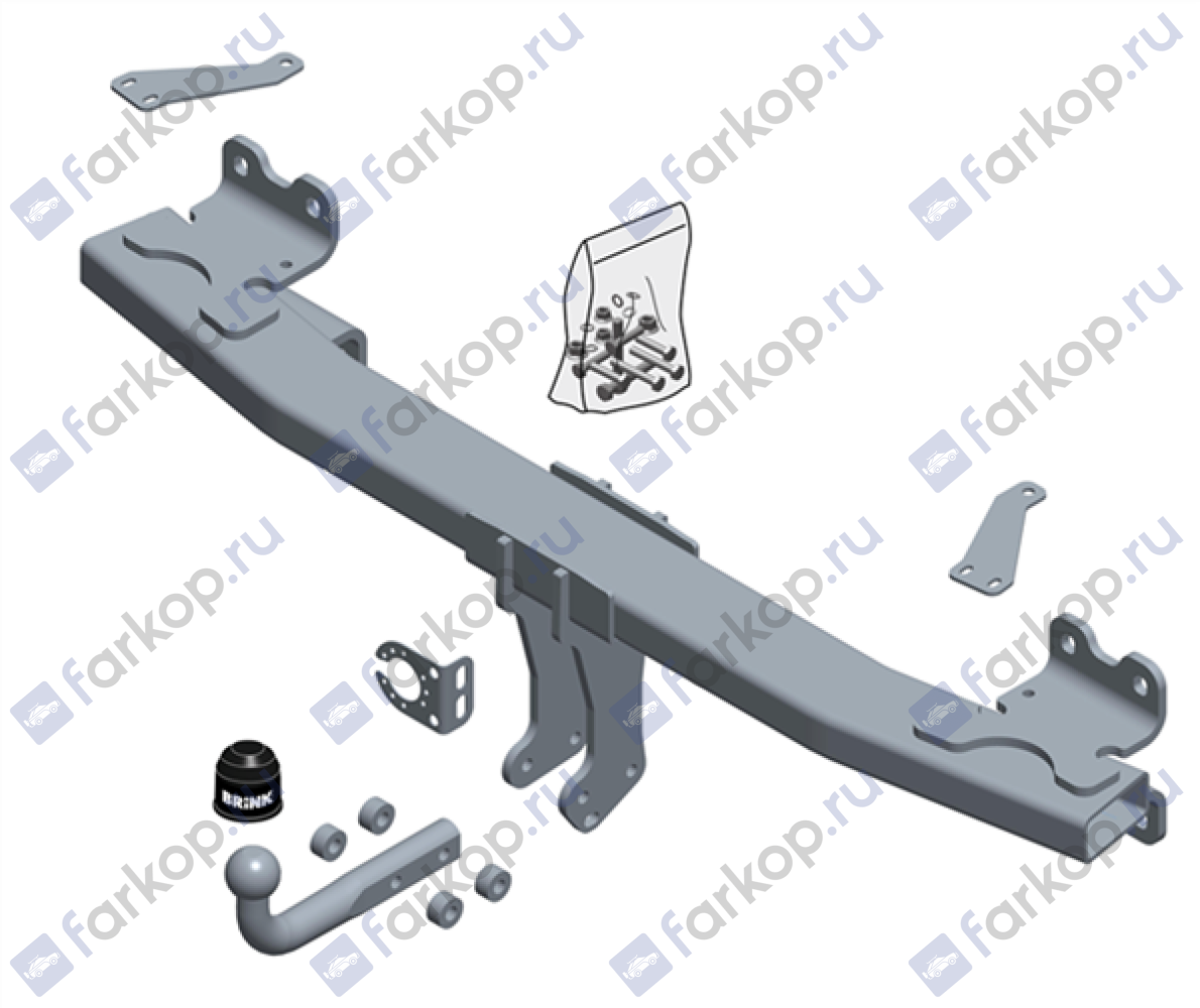 Фаркоп Brink для Audi Q7 2020- 660100 в 