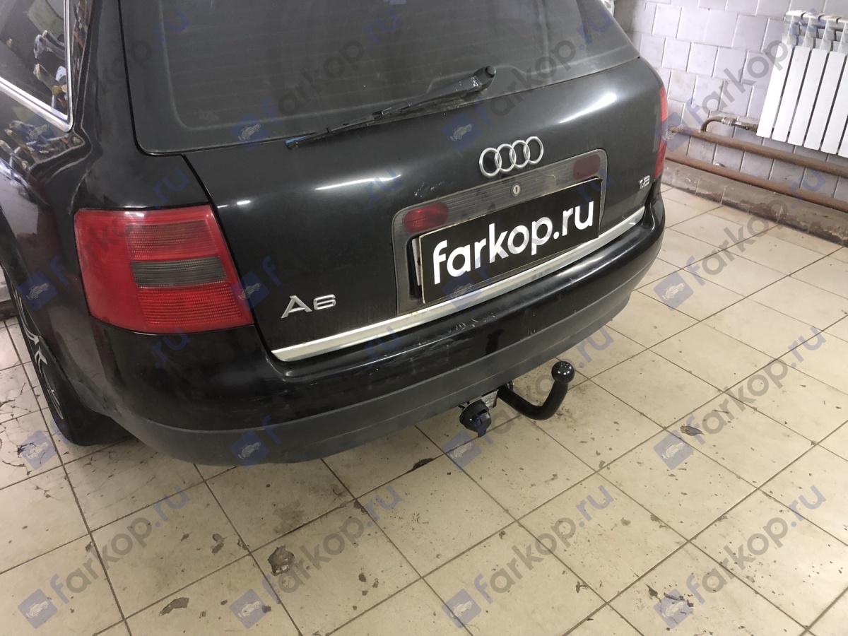 Фаркоп Лидер Плюс для Audi A6 (седан, универсал) 1997-2004 Арт. A103-A A103-A в 