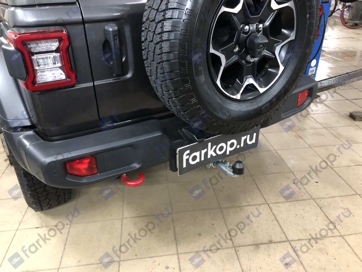 Фаркоп Galia для Jeep Wrangler 2018- J008C в 