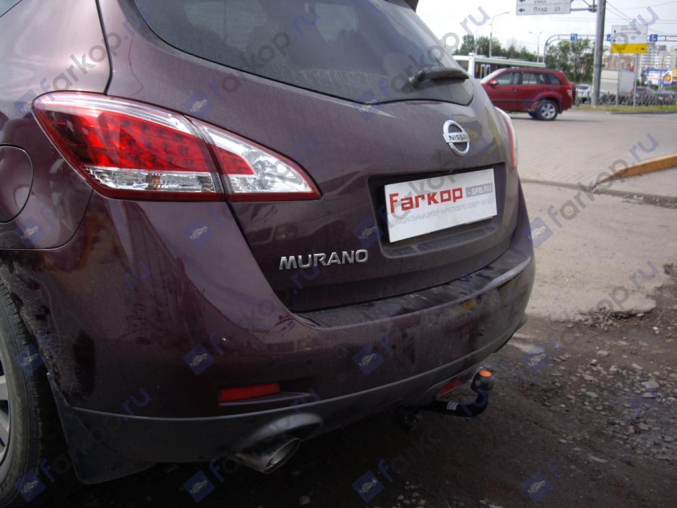 Фаркоп Aragon для Nissan Murano 2008-2015 E4416BA в 