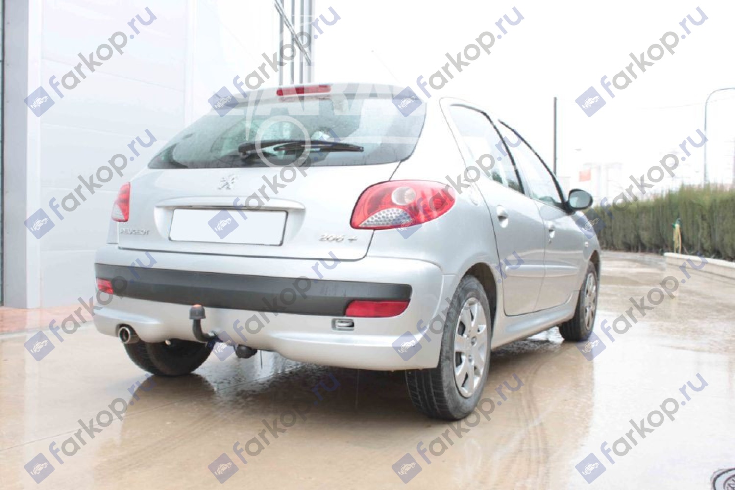 Фаркоп Aragon для Peugeot 206 (3,5 дв. coupe cabrio) 1998-2006 Арт. E4710AA E4710AA в 