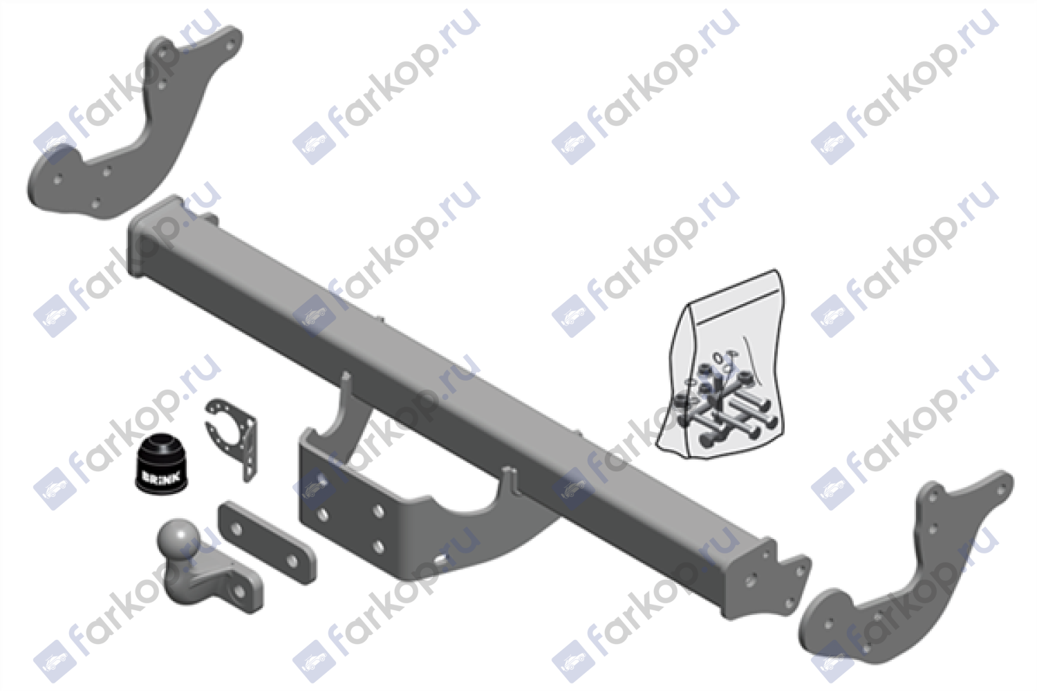 Фаркоп Brink для Mercedes V-class (W447) 2014- Арт. 687300 687300 в 