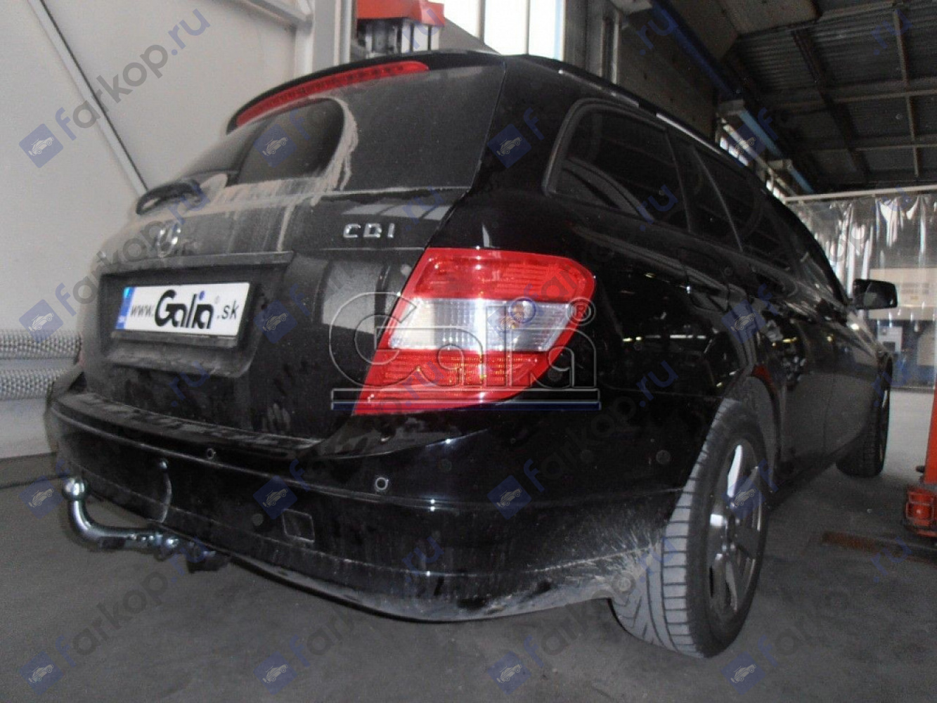 Фаркоп Galia для Mercedes C-class (седан, универсал) 2007-2014, кроме AMG Арт. M125C M125C в 