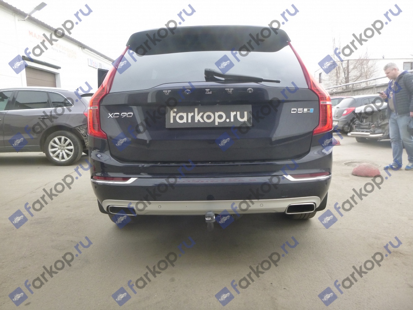 Фаркоп Aragon для Volvo XC90 2015- E6807CV в 