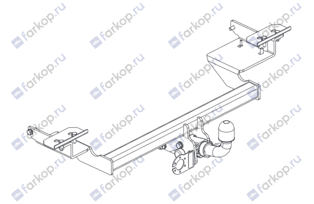 Фаркоп Auto-Hak для Volvo S40 1995-2000 L 13A в 