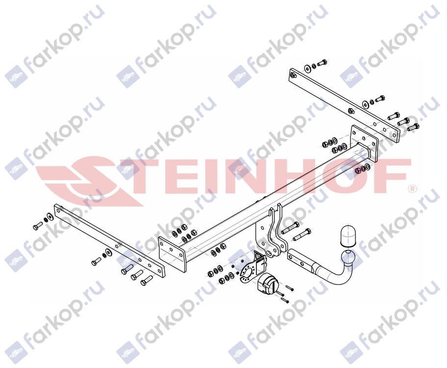 Фаркоп Steinhof для Ford Kuga 2008-2012 F-275 в 