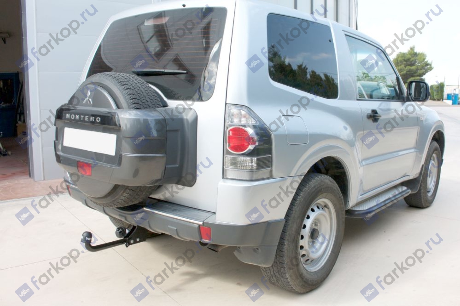 Фаркоп Aragon для Mitsubishi Pajero (3 дв) BK 2007- Арт. E4200DA E4200DA в 