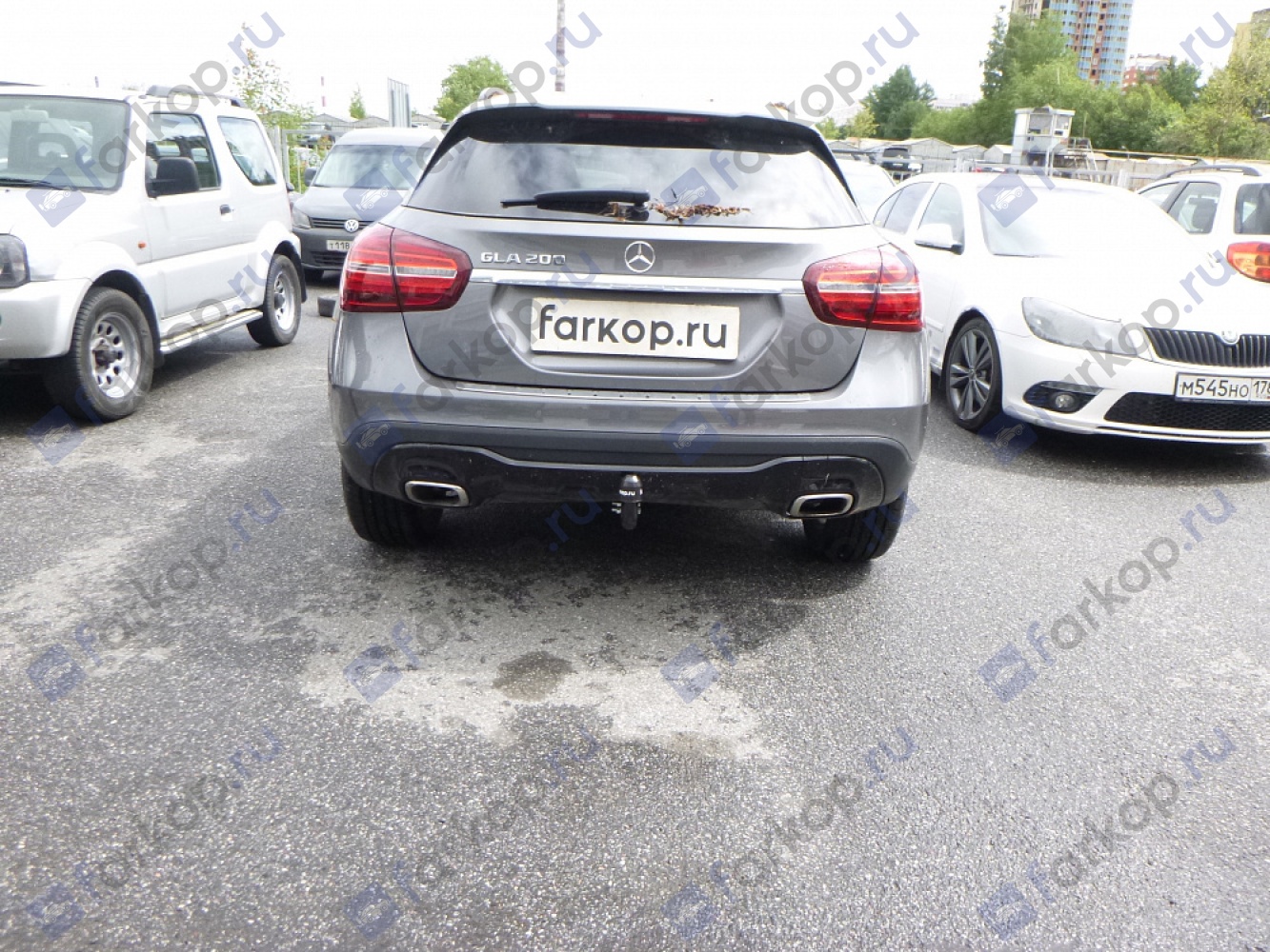 Фаркоп Imiola для Mercedes GLA-Class 2014-, вкл.4Matic, вкл. AMG-пакет, Mercedes CLA-Class c117 2013 Арт. M.049 M.049 в 