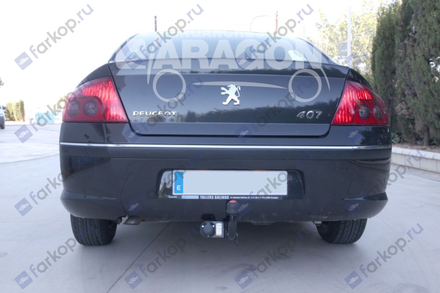 Фаркоп Aragon для Peugeot 407 2004-2011 E4719AA в 