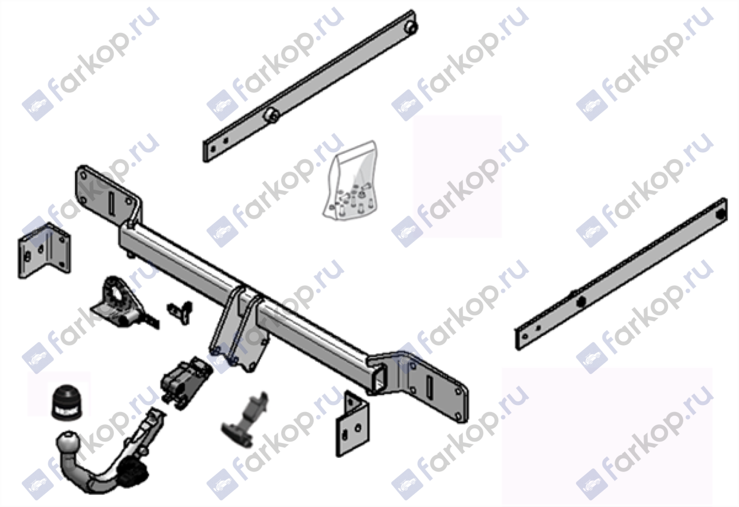 Фаркоп Brink для Mercedes C-class 2007-2014  Арт. 493500 493500 в 