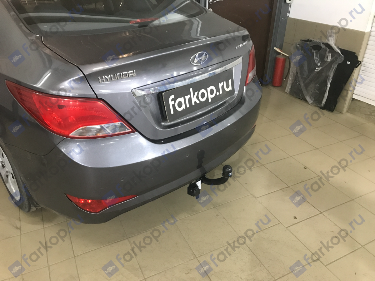 Фаркоп Oris для Hyundai Solaris (седан, хетчбек) 2010-2017 4260-A в 