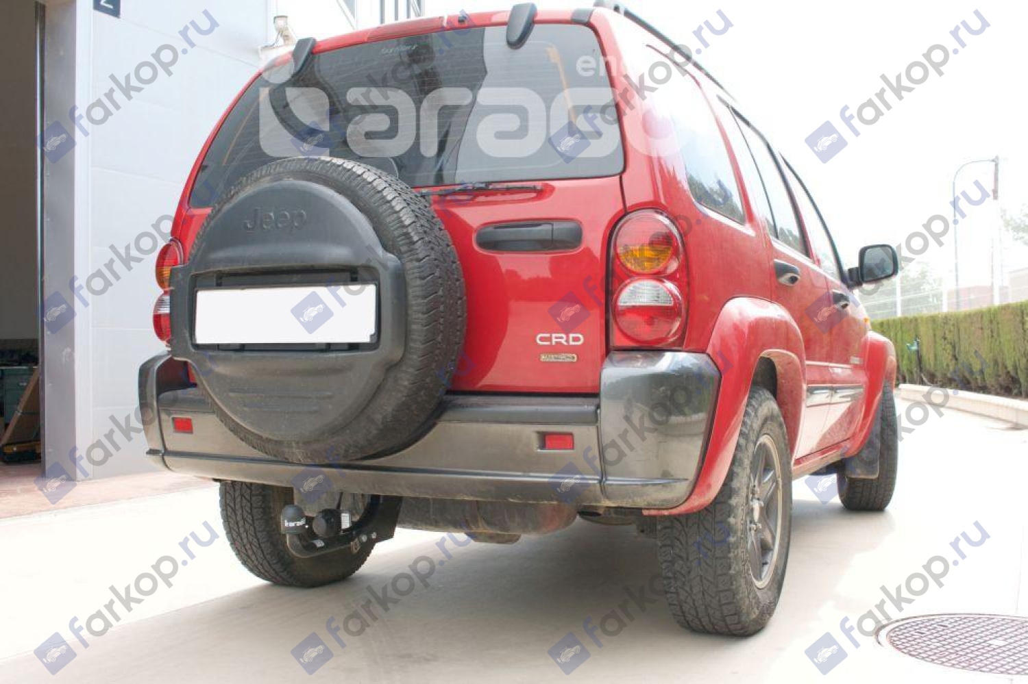 Фаркоп Aragon для Jeep Cherokee 2001-2008 Арт. E2901CA E2901CA в 