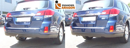 Фаркоп Aragon для Subaru Outback 2010-2015 Арт. E6004AV E6004AV в 