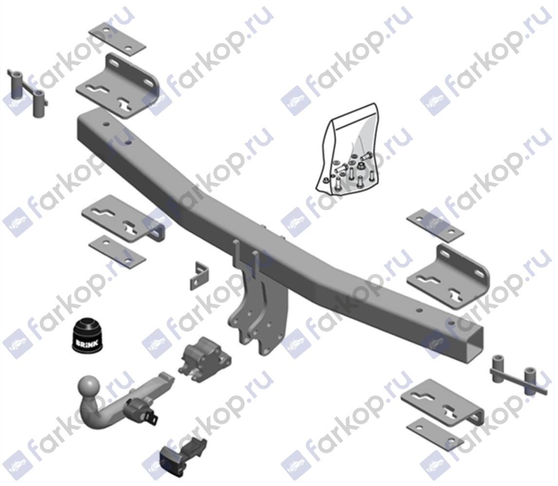 Фаркоп Brink для Audi Q7 2020- 606400 в 