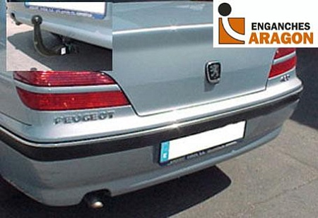 Фаркоп Aragon для Peugeot 406 1995-2004 E4717AV в 