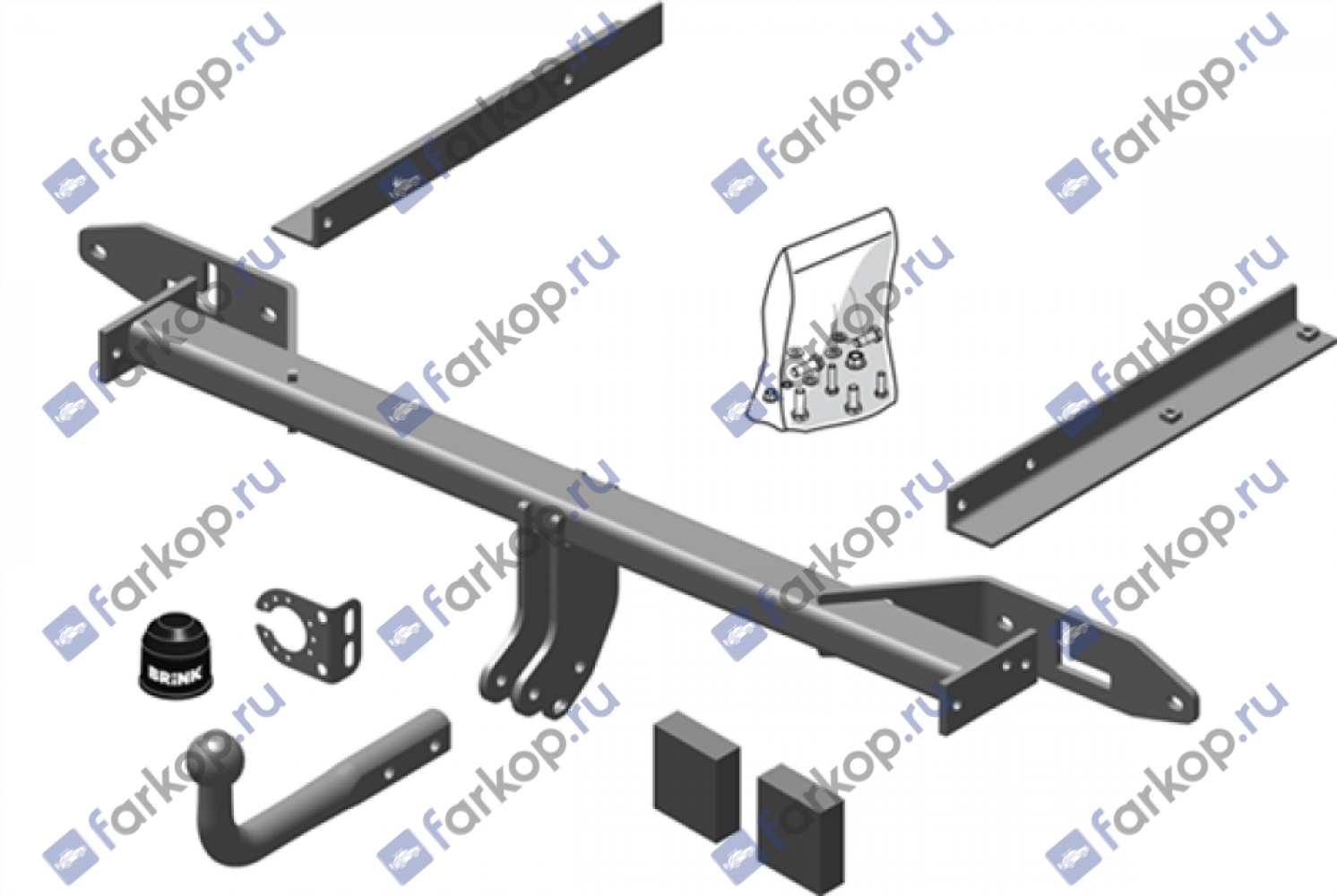 Фаркоп Brink для Chevrolet Orlando 2010-2015 542500 в 