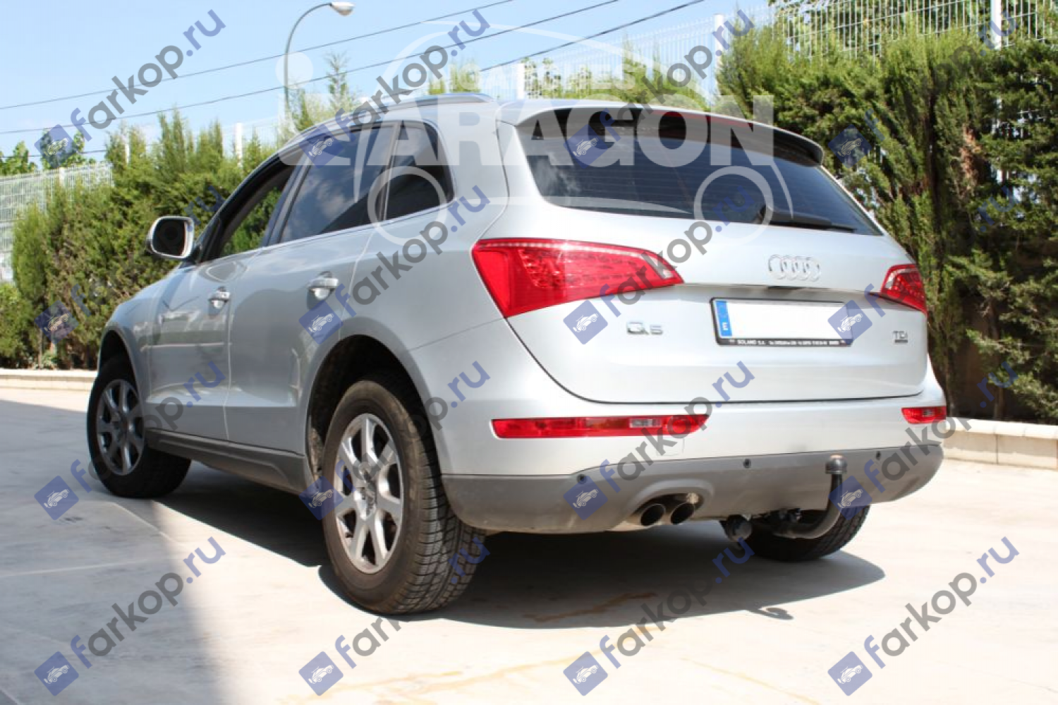 Фаркоп Aragon для AUDI Q5 (кроме S-Line), 2008-2017 Арт. E0409AV E0409AV в 