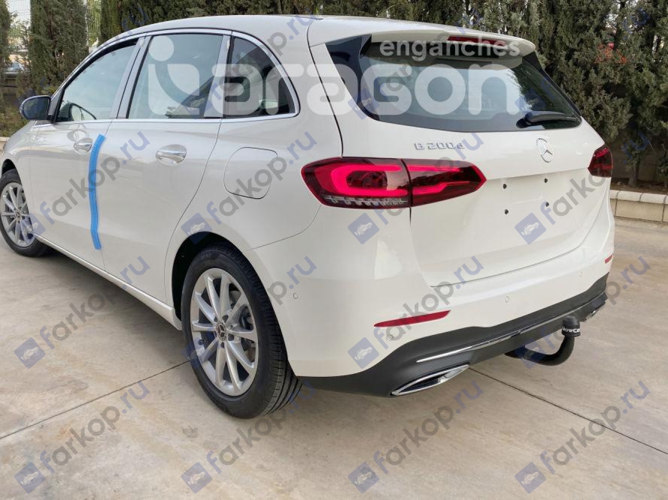 Фаркоп Aragon для Mercedes B-class 2019- E4111EV в 